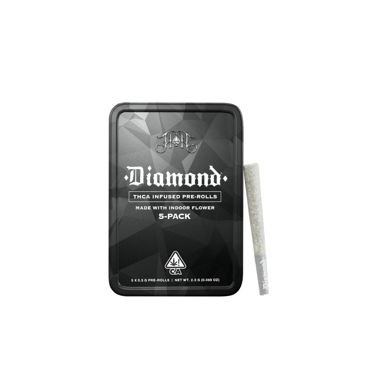 Certified Boogeyman | 2.5g | .5g x 5 Diamond Infused Preroll Pack
