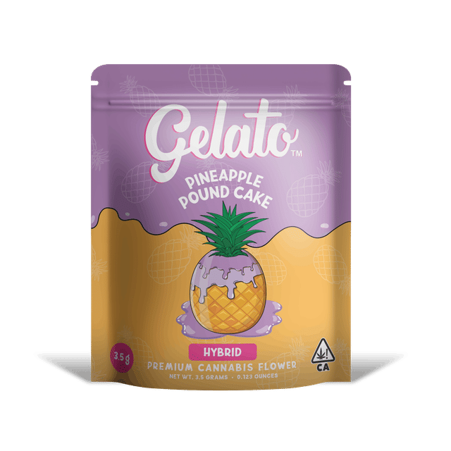 Gelato — Pineapple Pound Cake
