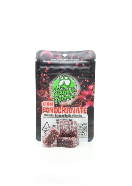 Pomegranate CBN | 100MG Single Gummy