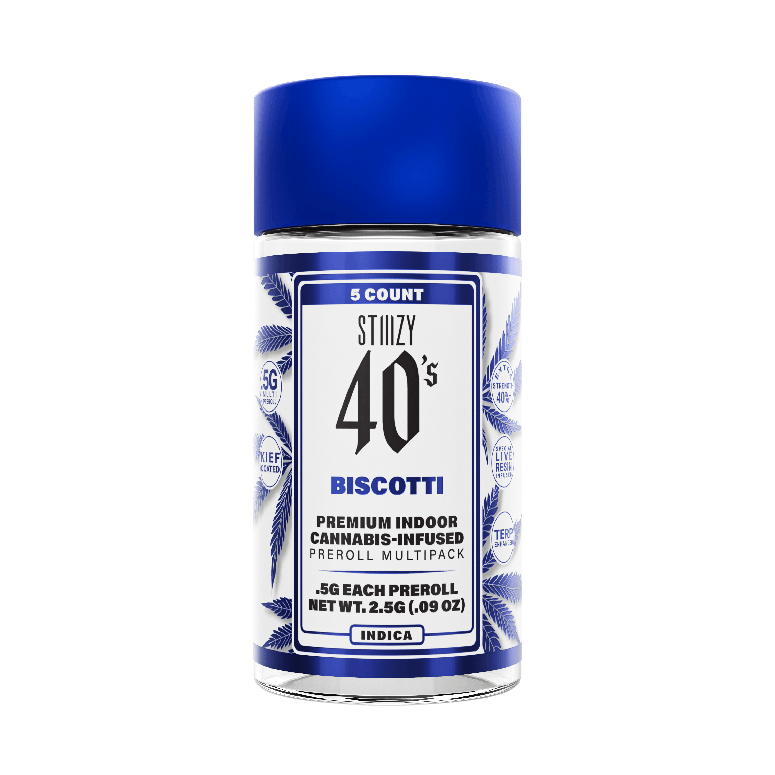 Biscotti | .5g x 5 Infused Preroll Pack
