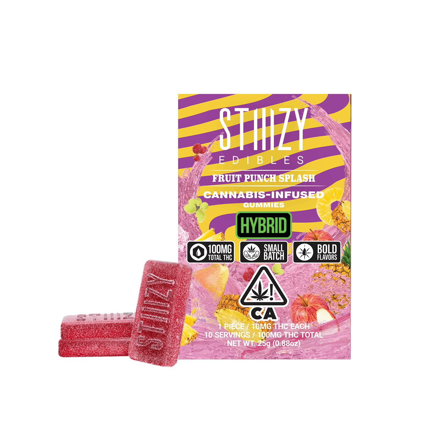 Fruit Punch Splash | 100MG Gummies