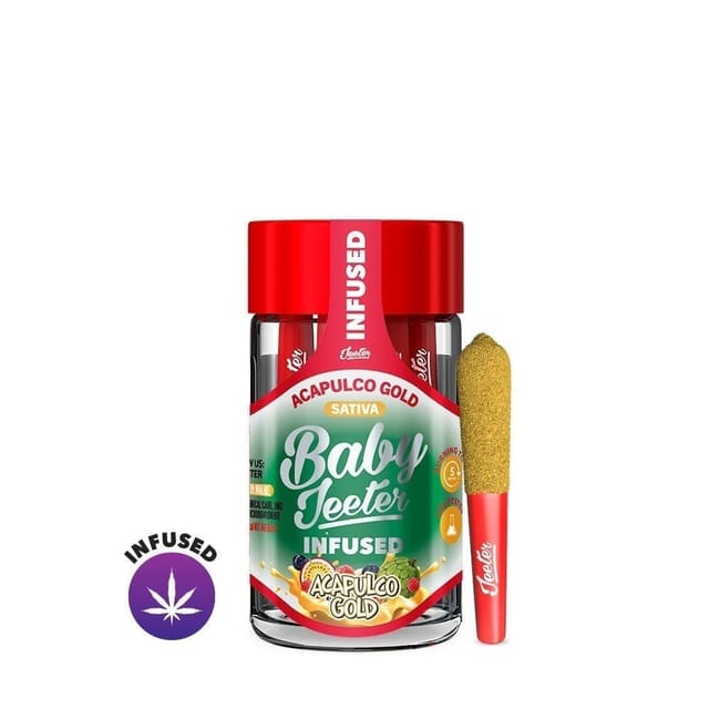 Acapulco Gold | .5g x 5 Rosin Infused Pre-Rolls