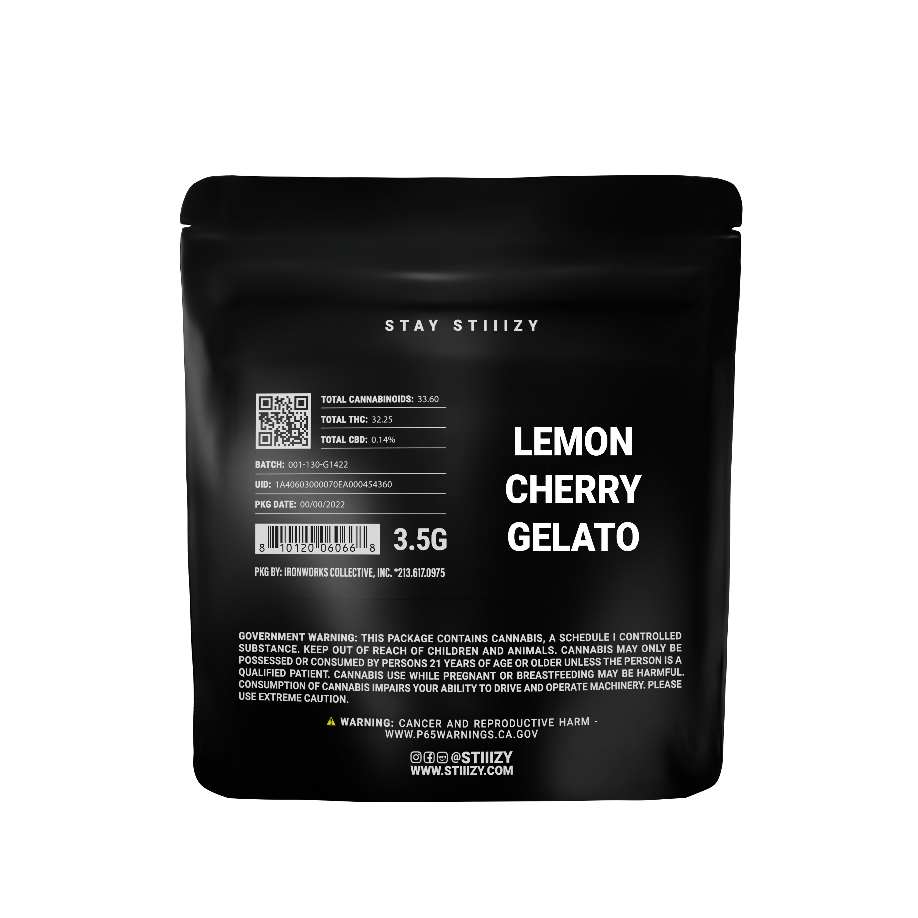 Stiiizy: Lemon Cherry Gelato