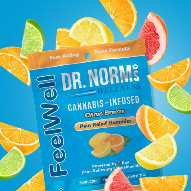 FeelWell Citrus Breeze | 100mg Gummies