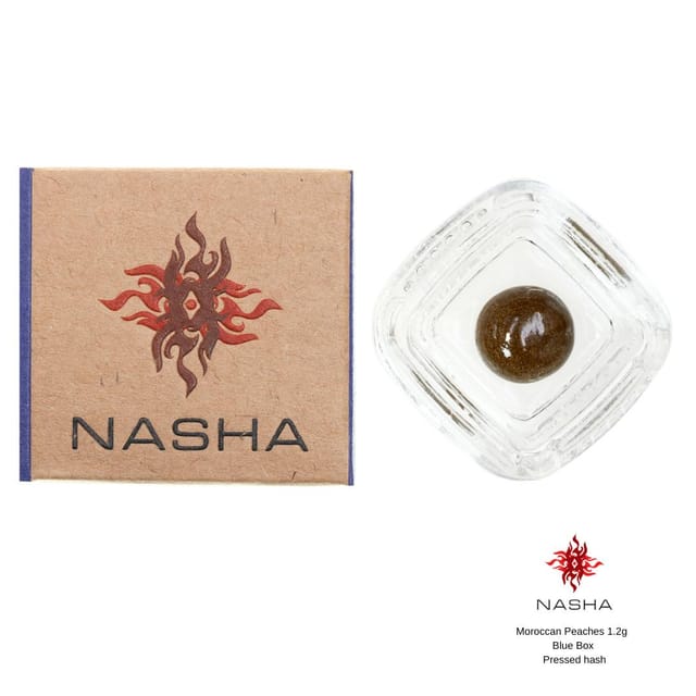 Moroccan Peaches | 1.2g Blue Pressed Hash