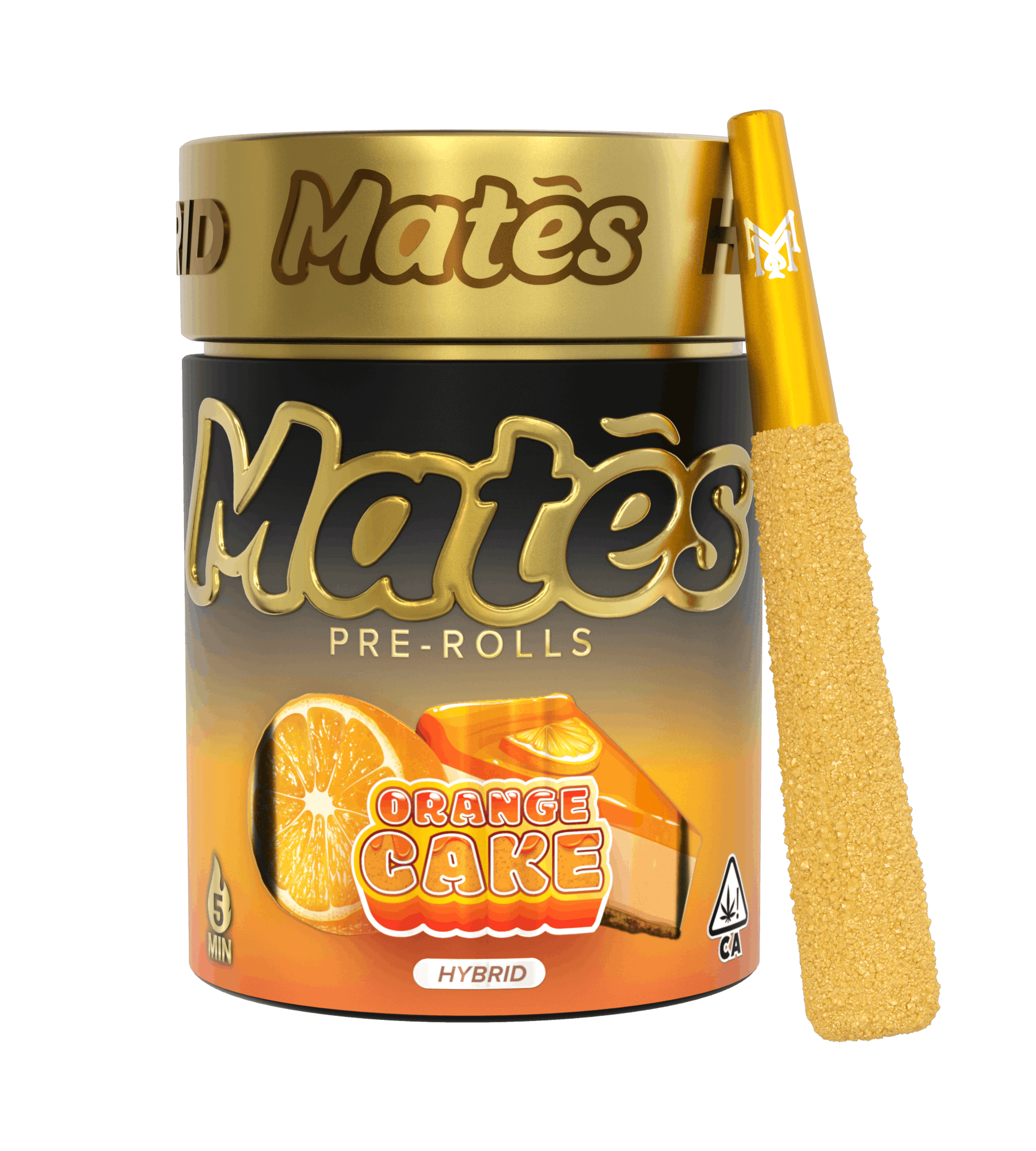Orange Cake  | 2.5g | .5g x 5 Infused Preroll Pack