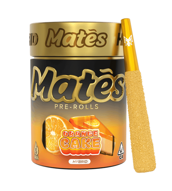 Orange Cake | 2.5g | .5g x 5 Infused Preroll Pack