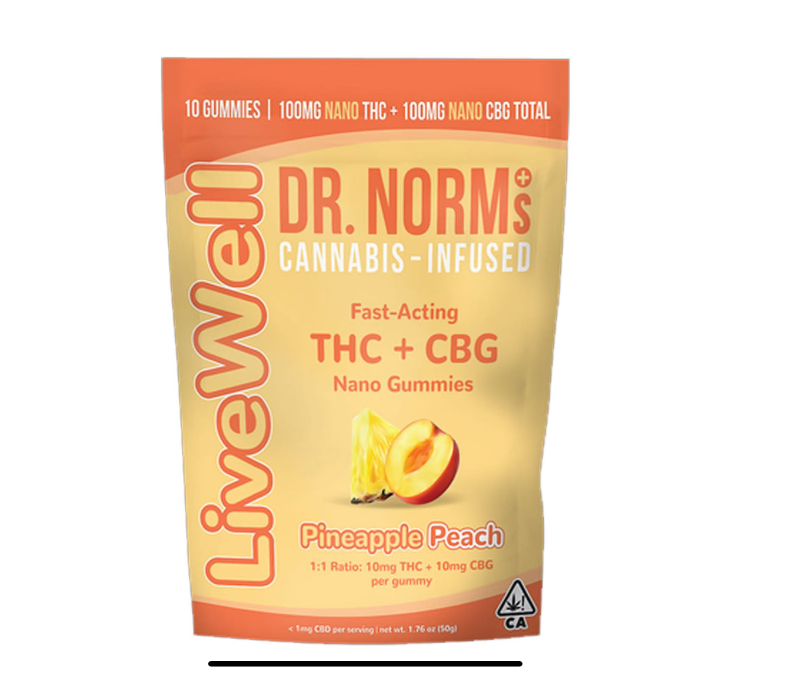 DR. NORM'S — Pineapple Peach