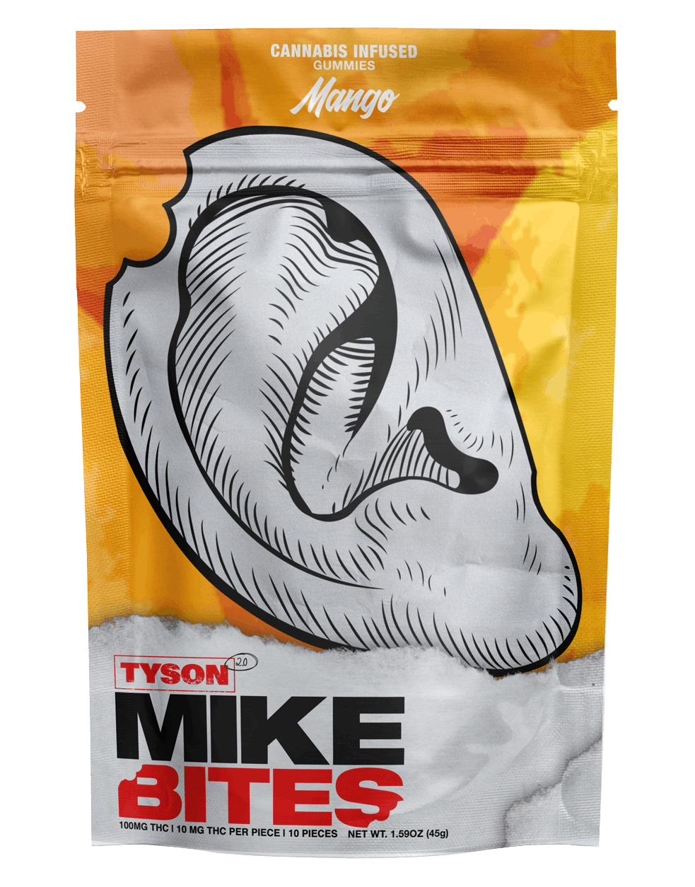 Mike Bites Mango Rosin Gummies 10 Pack