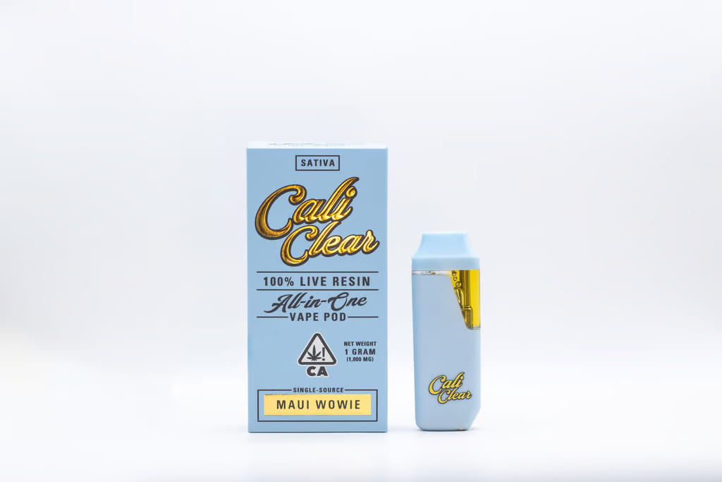 Cali Clear - Maui Wowie | Live Resin AIO 1g | Mcfarland Dispensary