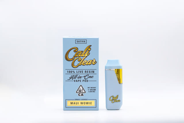 Cali Clear - Maui Wowie | Live Resin AIO 1g | Mcfarland Dispensary Cali Clear - Maui Wowie | Live Resin AIO 1g | Mcfarland Dispensary
