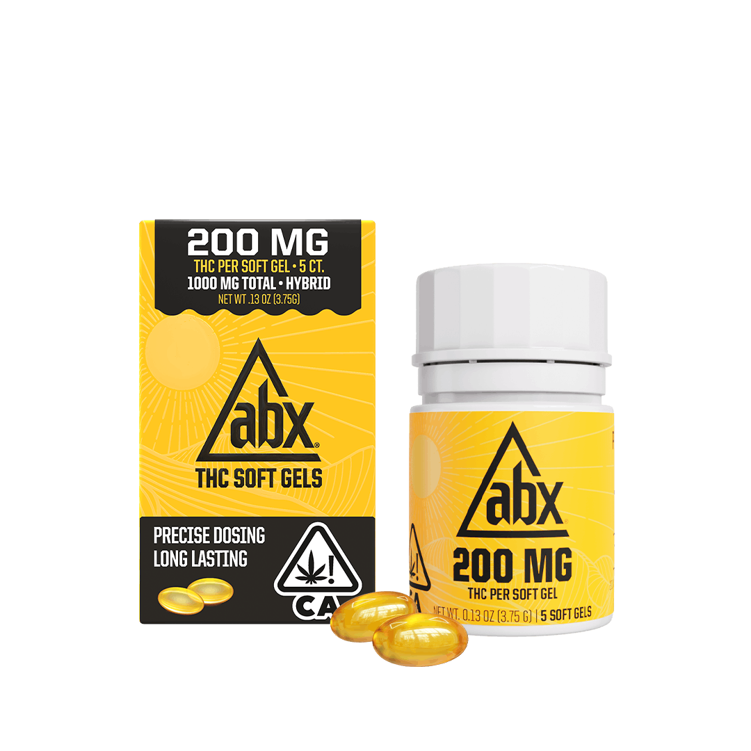 THC Soft Gels - 5ct | 200mg