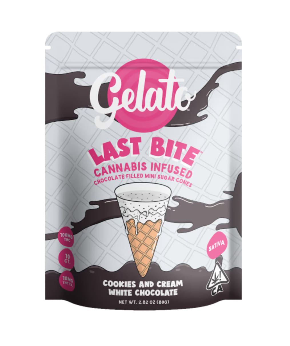 Gelato — Cookies N Cream White Last Bite