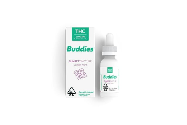 THC Rich Tincture | Sunset | 1oz | Vanilla Mint | 1000mg