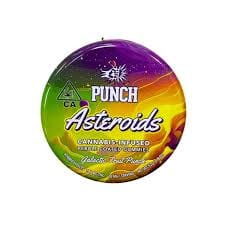 Galactic Fruit Punch Solventless Asteroids | 100mg Pebble Coated Gummies