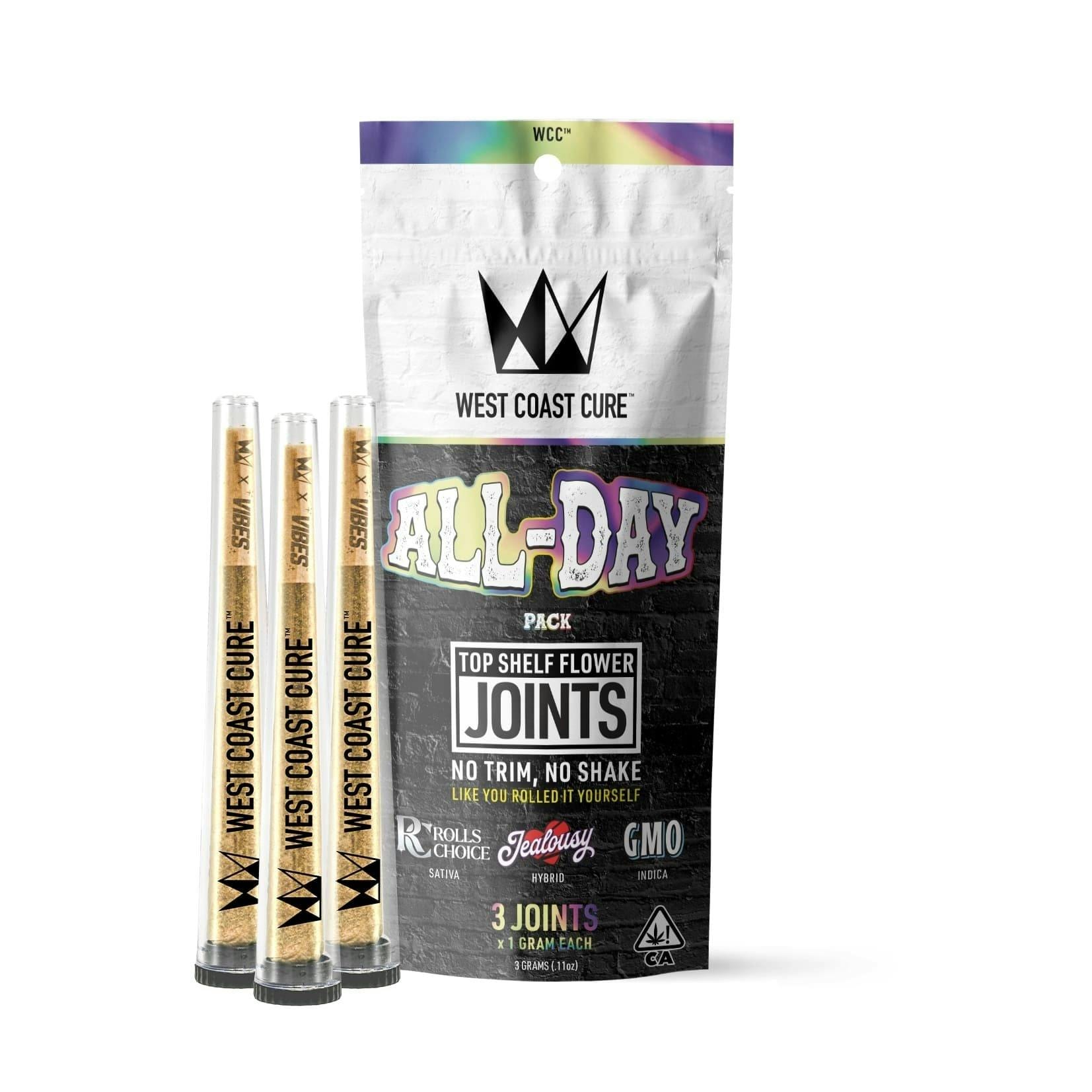 All Day Pack | 3g | 1g x 3 Preroll Pack