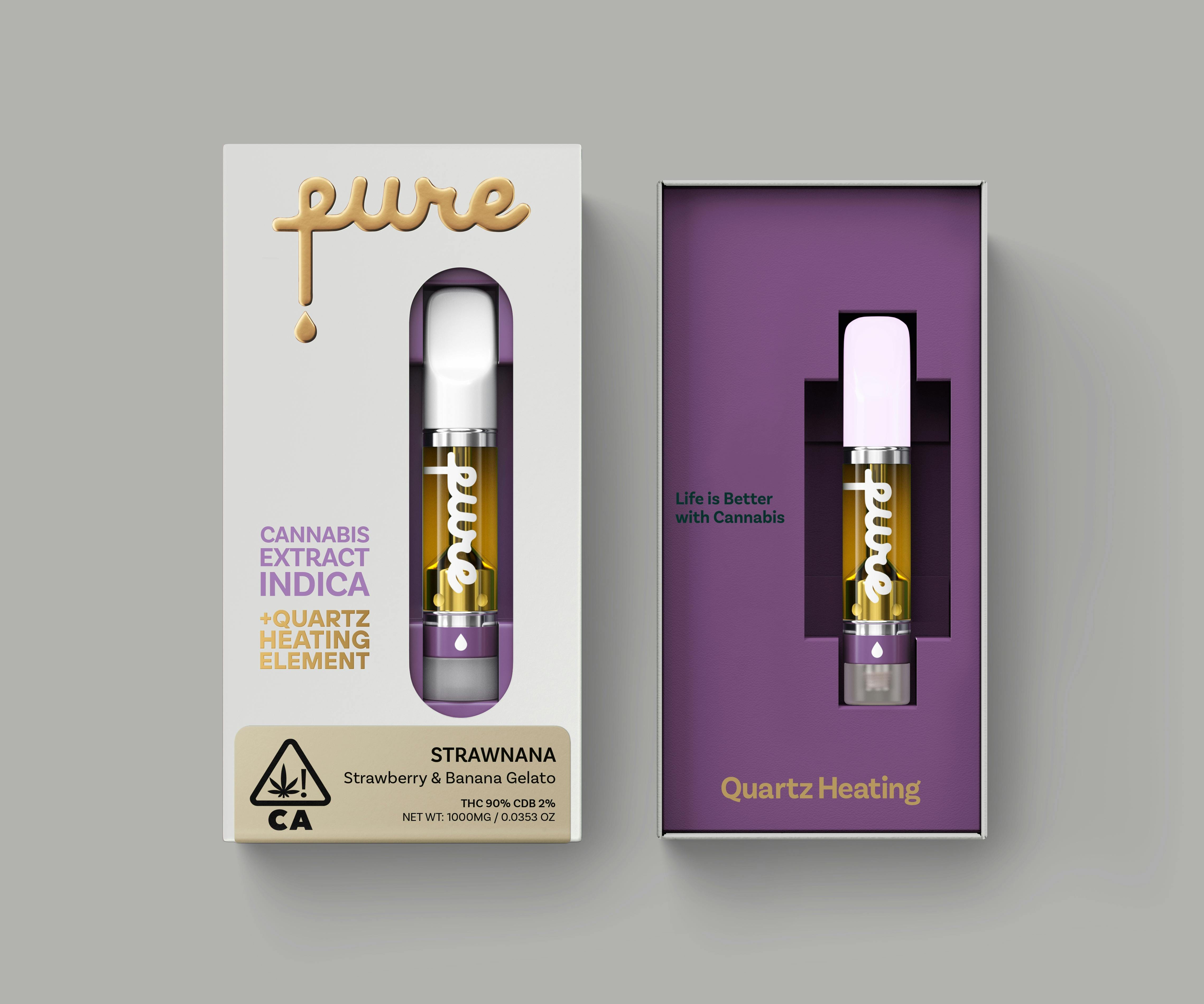 Strawnana | 1g Vape Cart