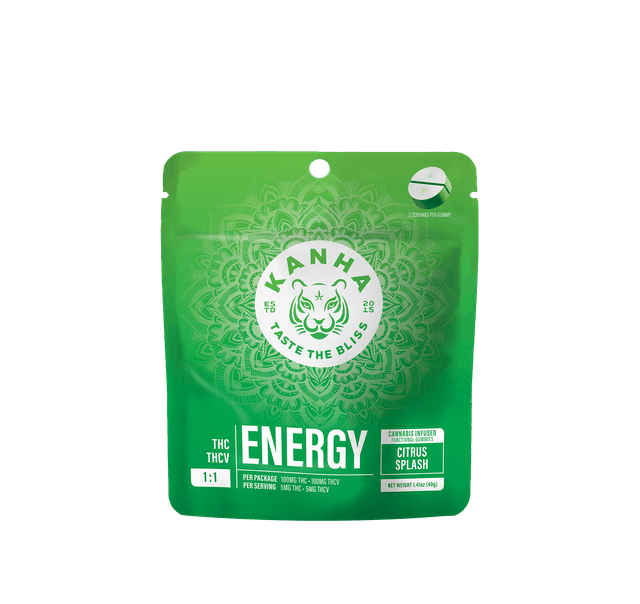 Energy Citrus Splash 1:1 | 100mg Gummies