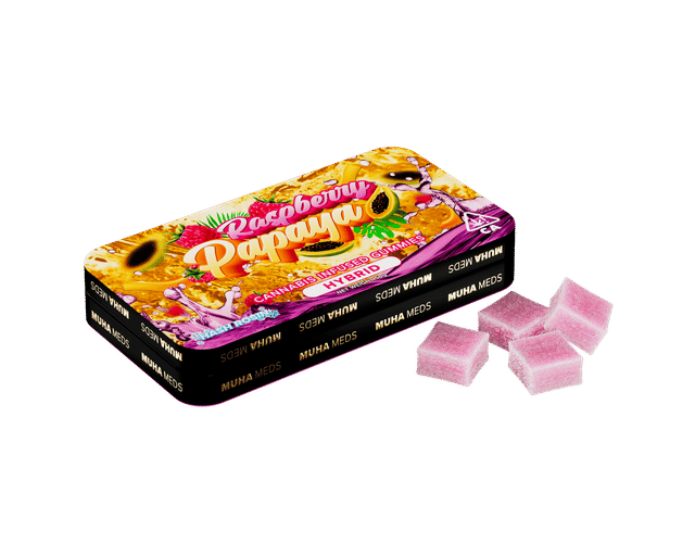 Raspberry Pineapple | 100mg Hash Rosin Gummies