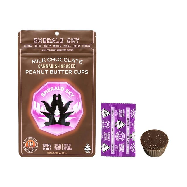 Peanut Butter Cups | 100mg Indica Milk Chocolate