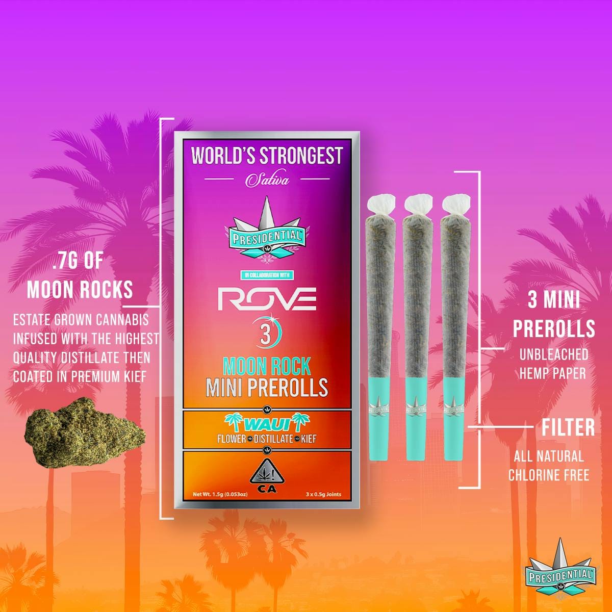 Waui  | .5 x 3 Pre-Rolls