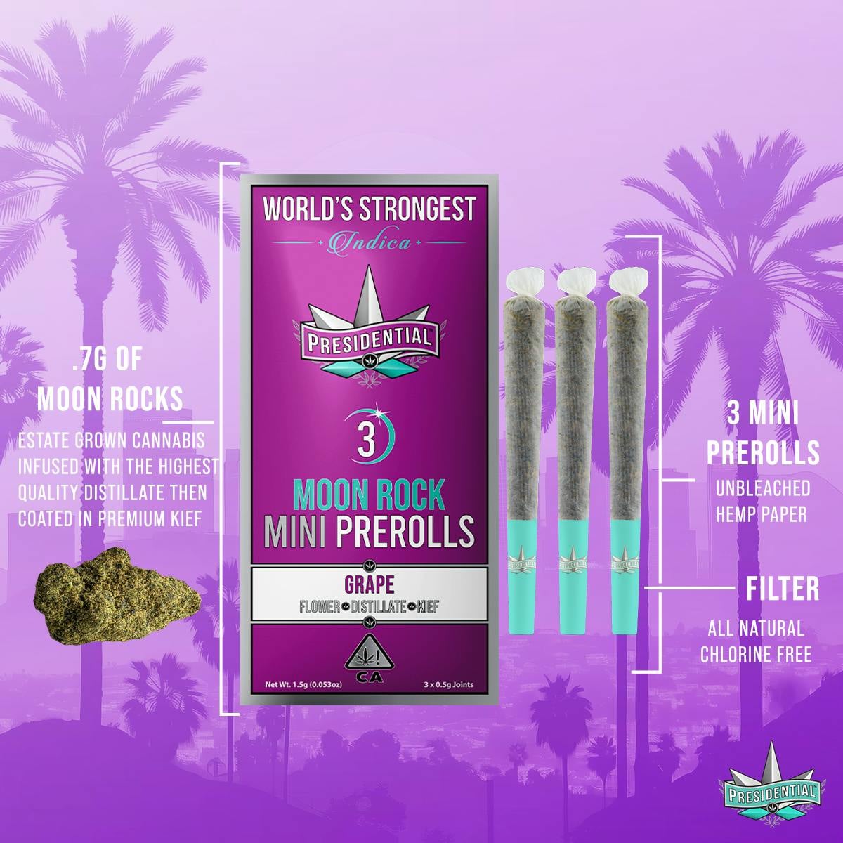 Presidential: X 3 Moonrock