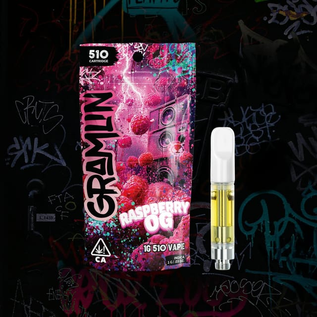 Raspberry OG 1g 510 Vape Cartridge