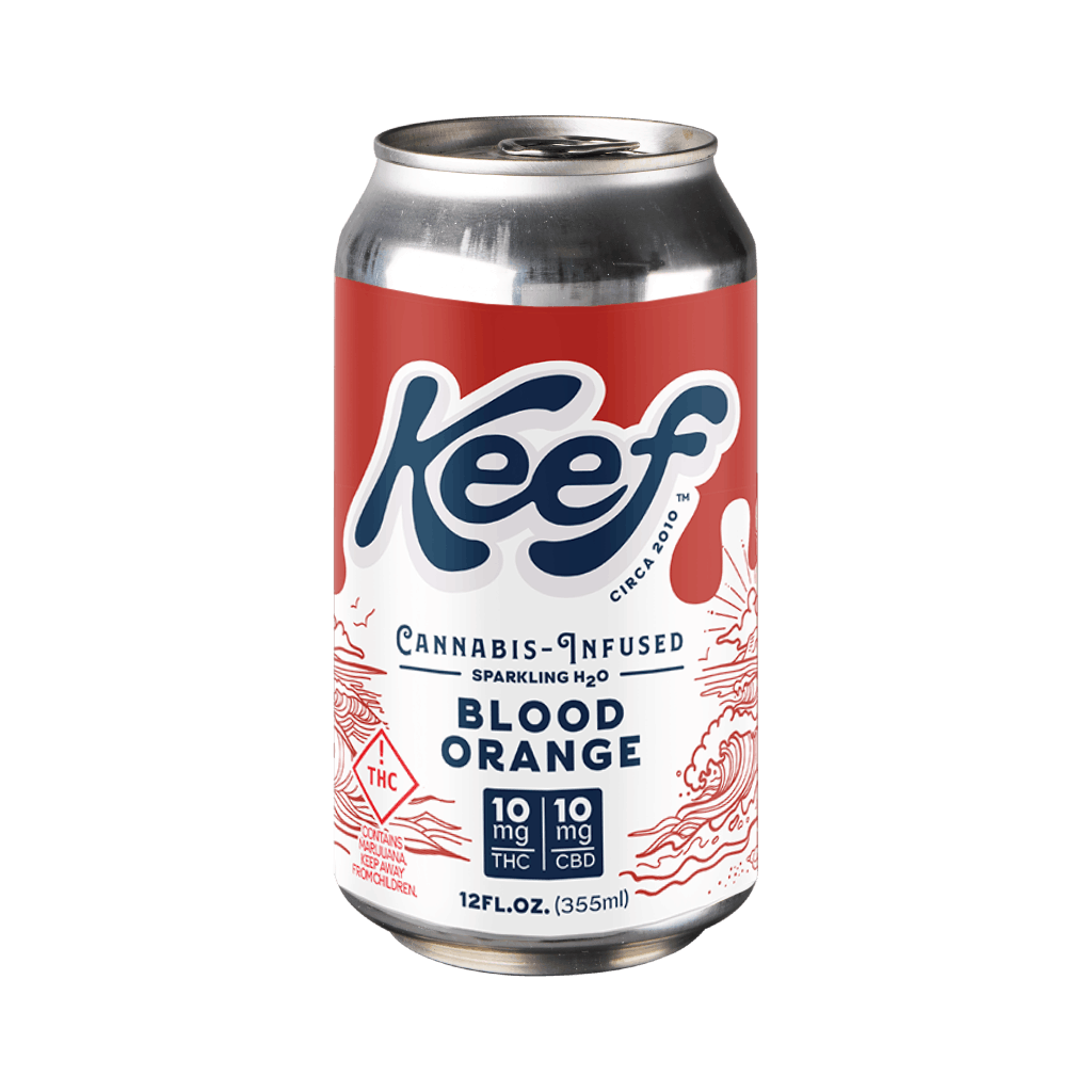 Blood Orange | 12oz | 1:1 THC:CBD | 10mg Sparkling H2O