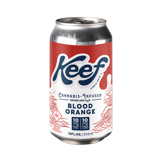 Blood Orange | 12oz | 1:1 THC:CBD | 10mg Sparkling H2O