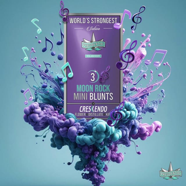 Crescendo | 2.1g | .7g x 3 Moon Rock Infused Blunt Pack