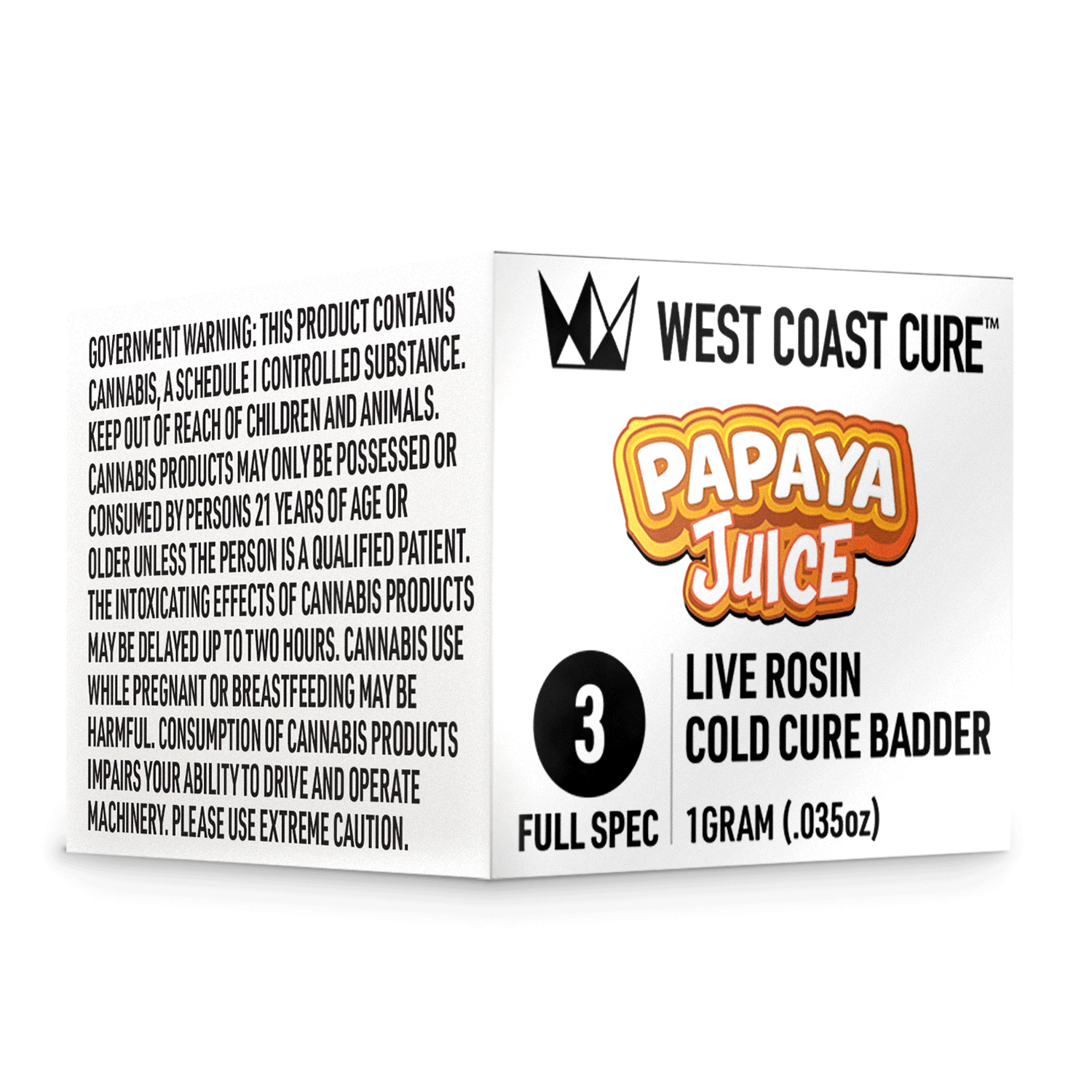 West Coast Cure — Papaya Juice