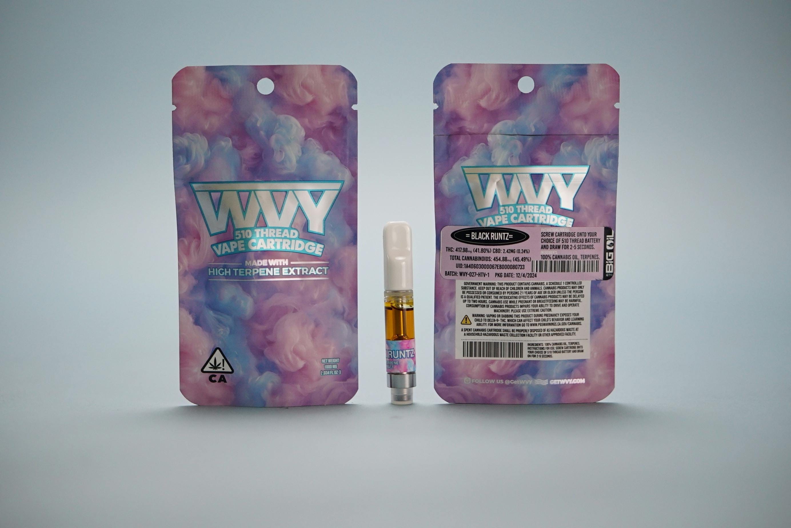 Sour Apricot | 1g Purified D9 THC Cartridge