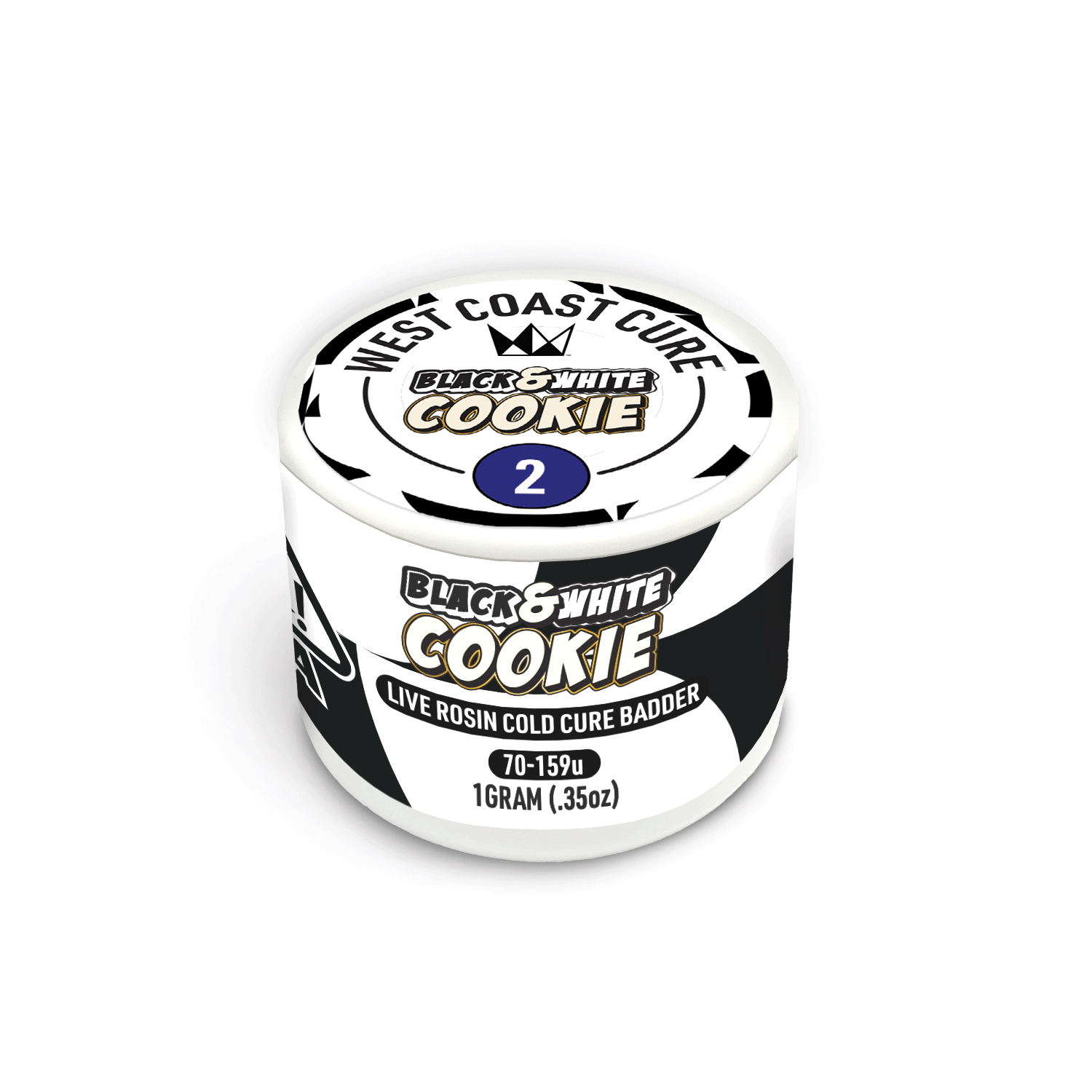 West Coast Cure: Black & White Cookie