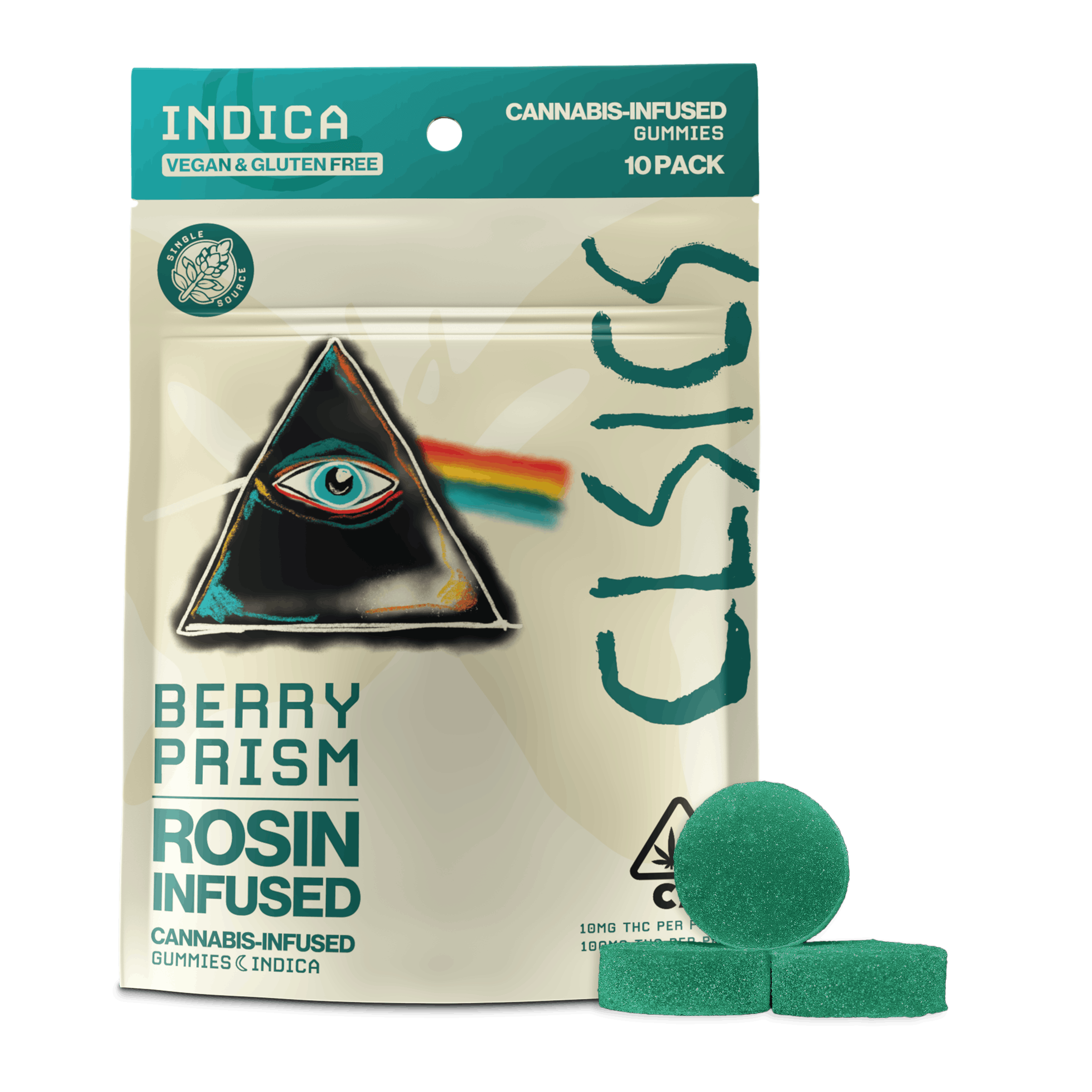 Berry Prism | 100mg Live Rosin Gummies