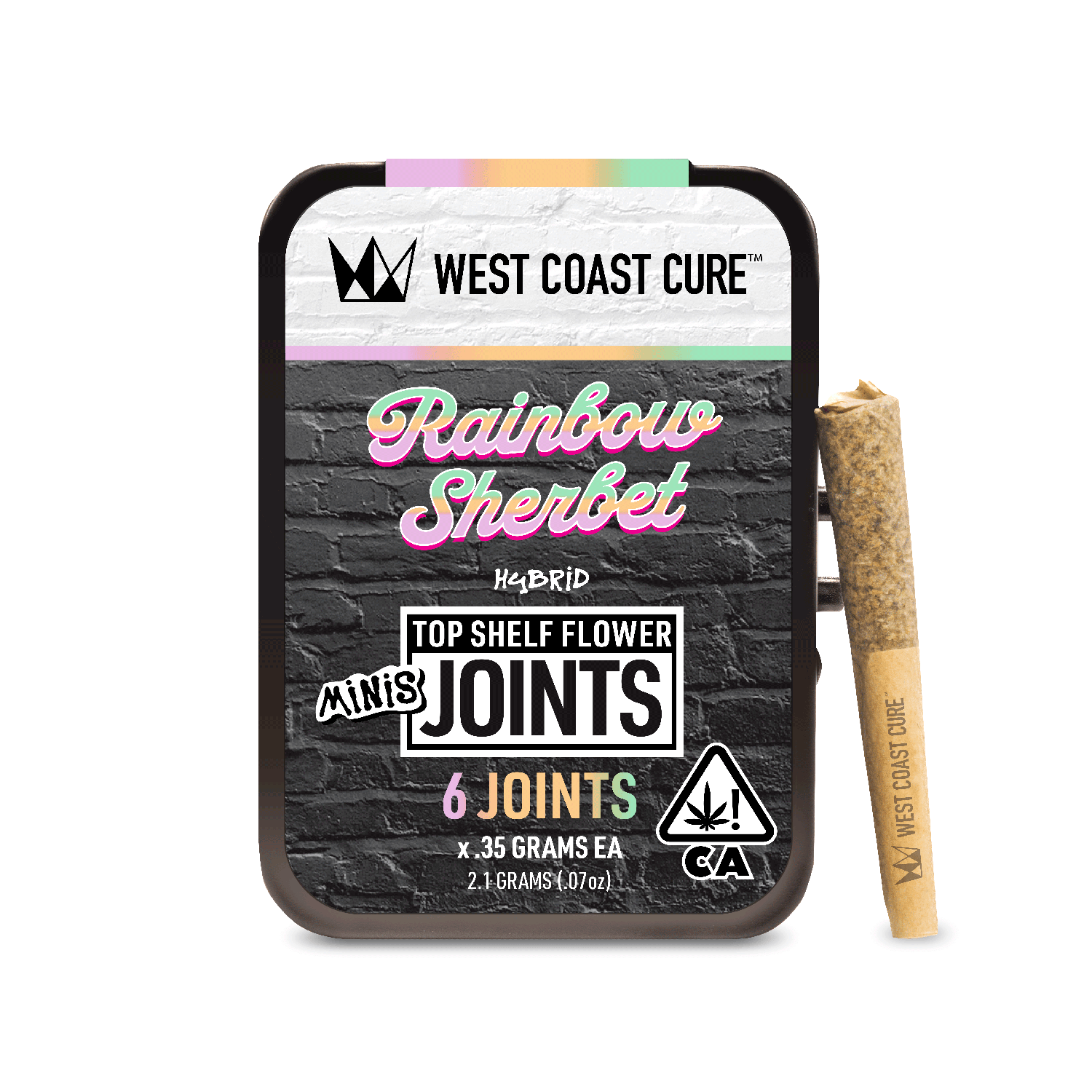 Rainbow Sherbet |  .35g x 6 Pre-Rolls