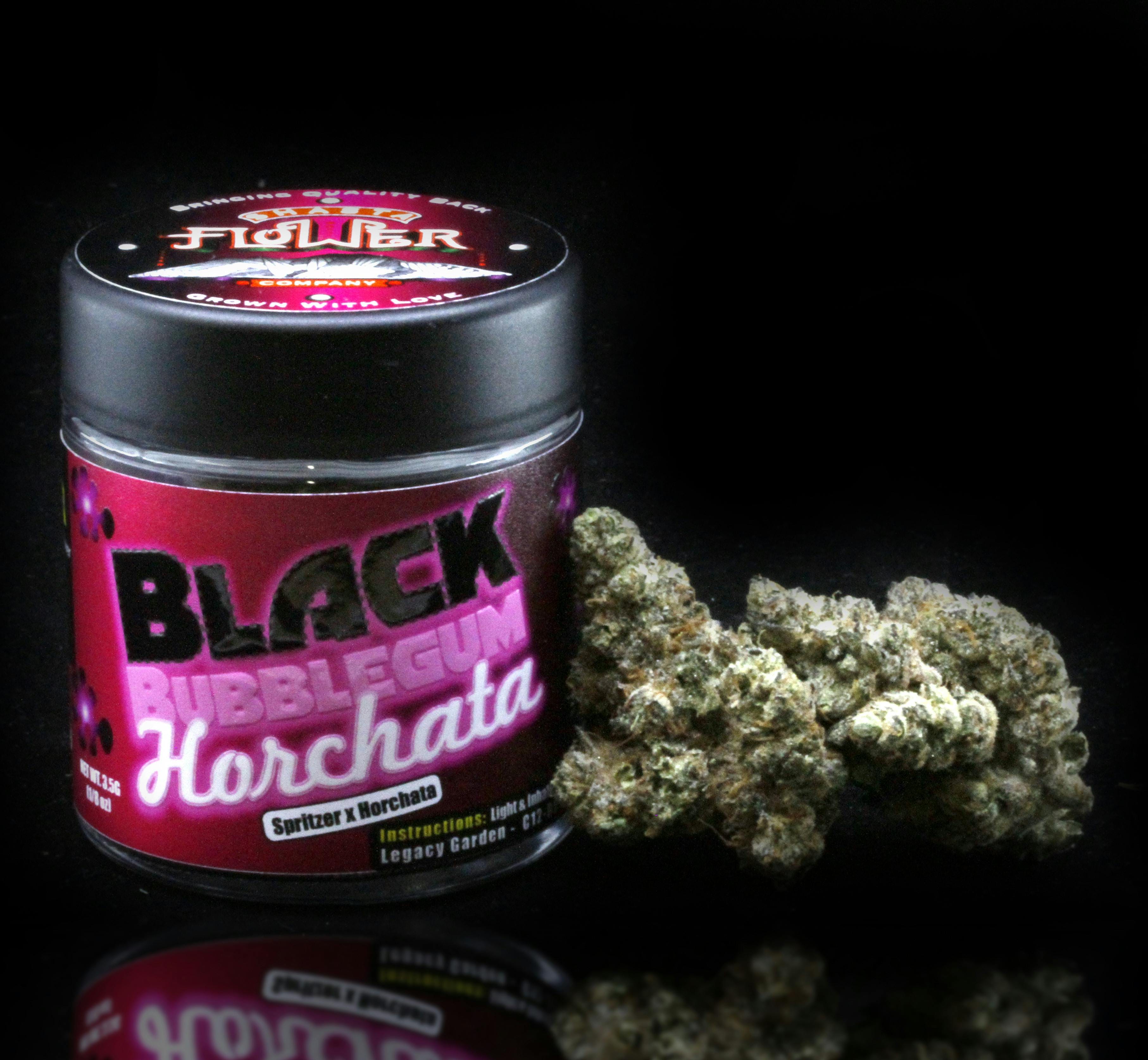 Shasta Flower Co. — Black Bubblegum Horchata