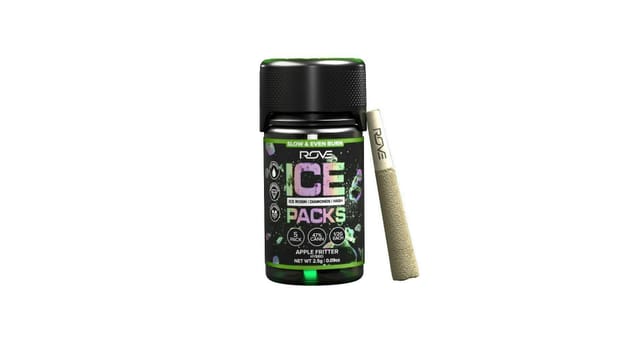 Apple Fritter | 2.5g | .5g x 5 Rosin Infused Preroll Pack
