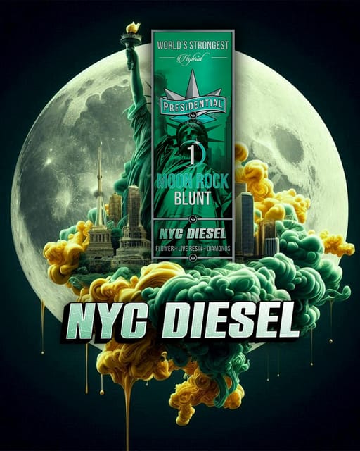 NYC Diesel | | 1.5g Moon Rock Infused Blunt