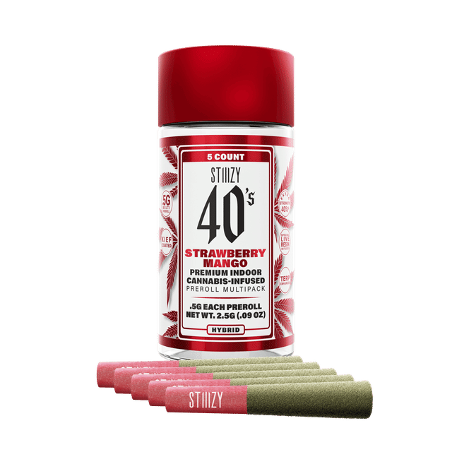 Strawberry Mango | .5g x 5pk Infused Pre-Roll Pack