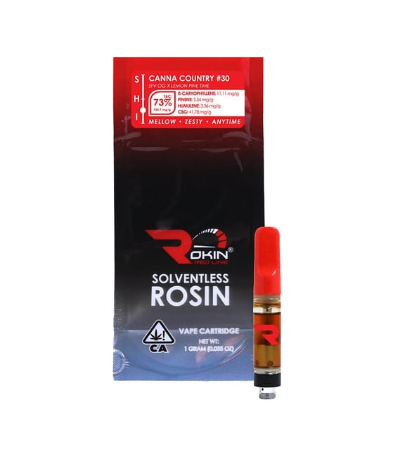 Canna Country #30 | 1g Redline Rosin Cartridge