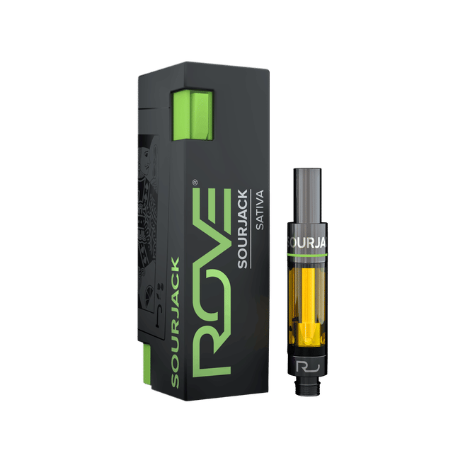 ROVE Sour Jack Vapes - 1 Gram Vape Carts cannabis