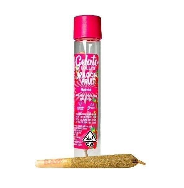 Dragon Fruit | 1.2g Lolli Diamond Infused Preroll