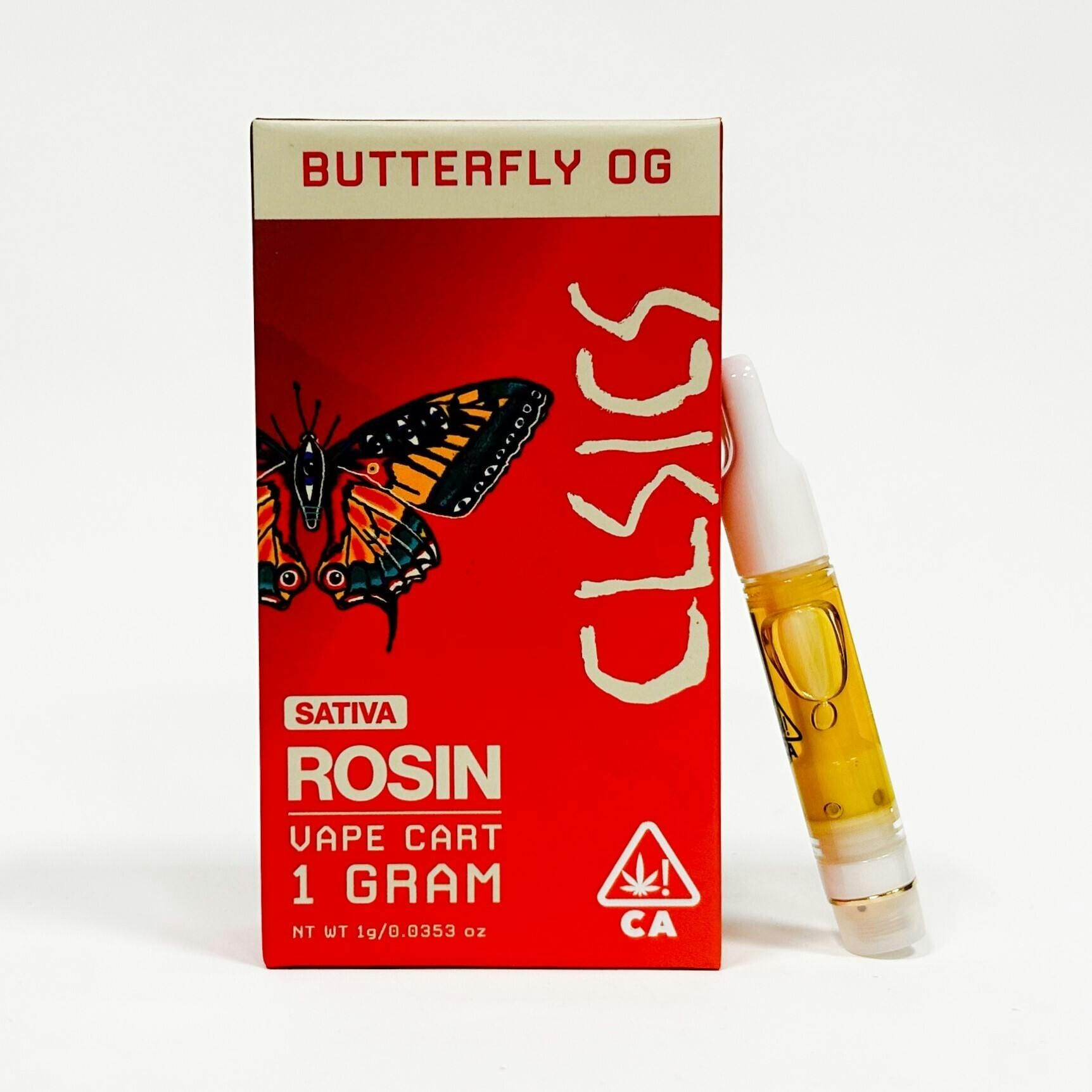 Butterfly OG | 1g Live Rosin Cartridge
