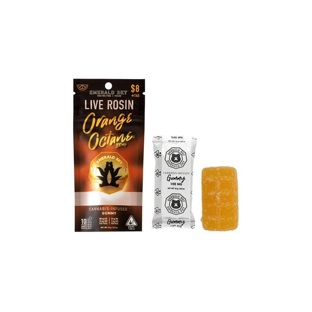 Orange Octane | 100mg Rosin Single Gummy