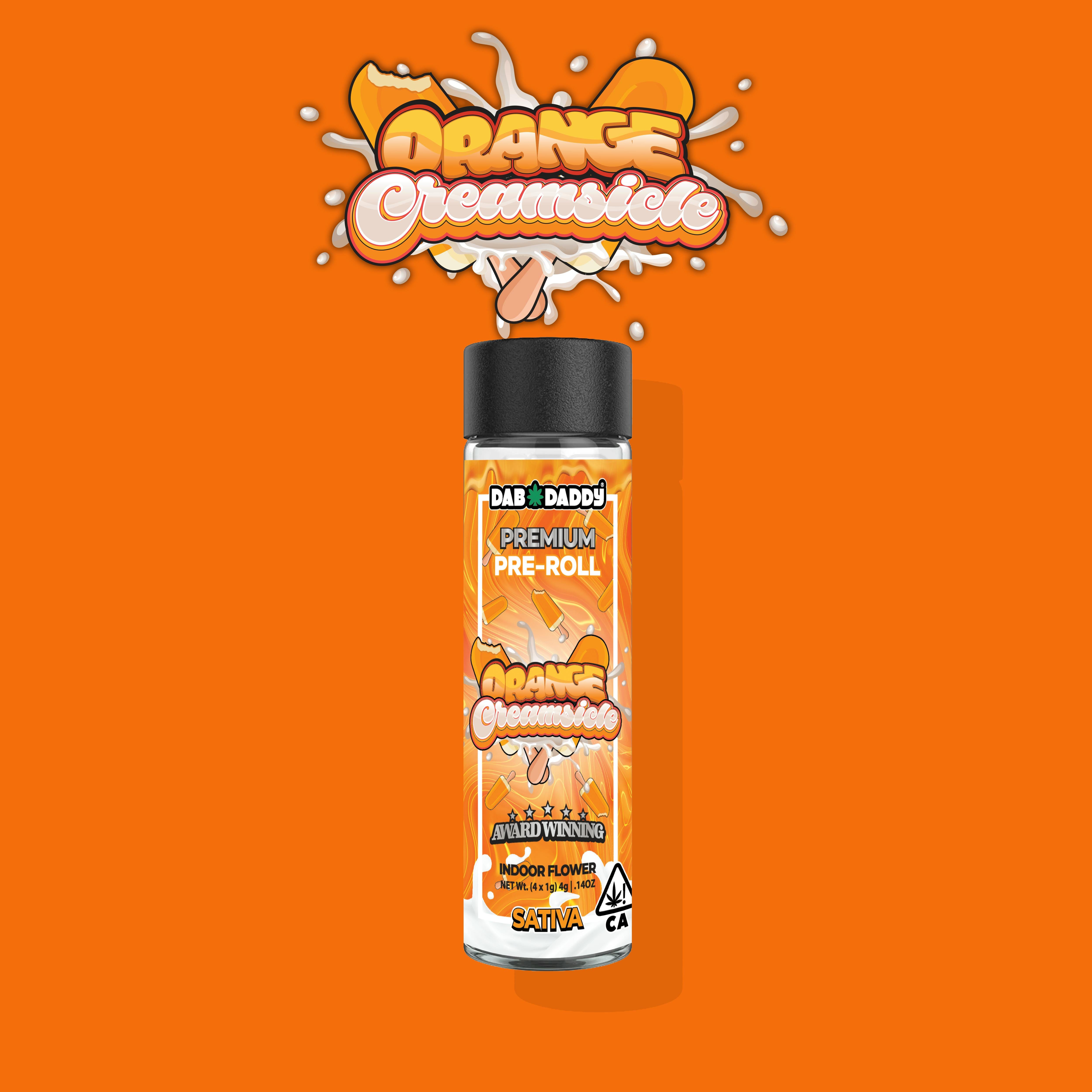 Dab Daddy Ⓡ — Orange Creamsicle