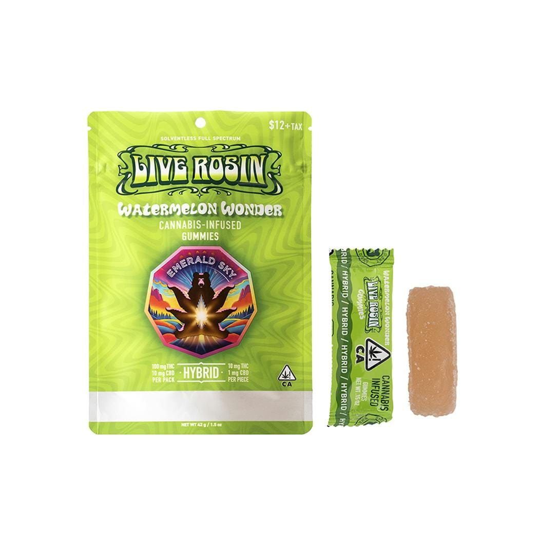 Watermelon Wonder | 100mg Live Rosin Gummies