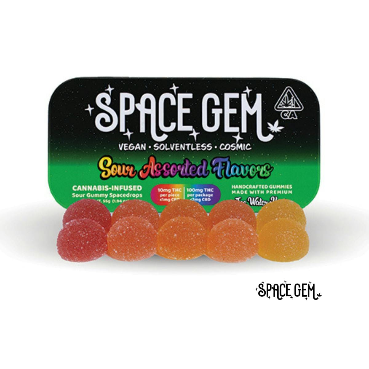 Space Drops Sour Assortment 100mg