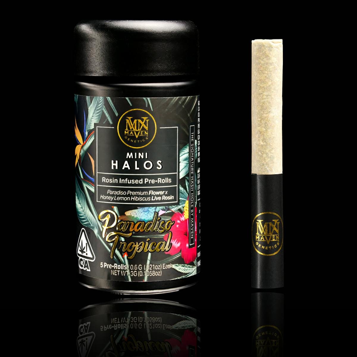 Paradiso Tropical 3g Mini Hash Hole 5 Pack