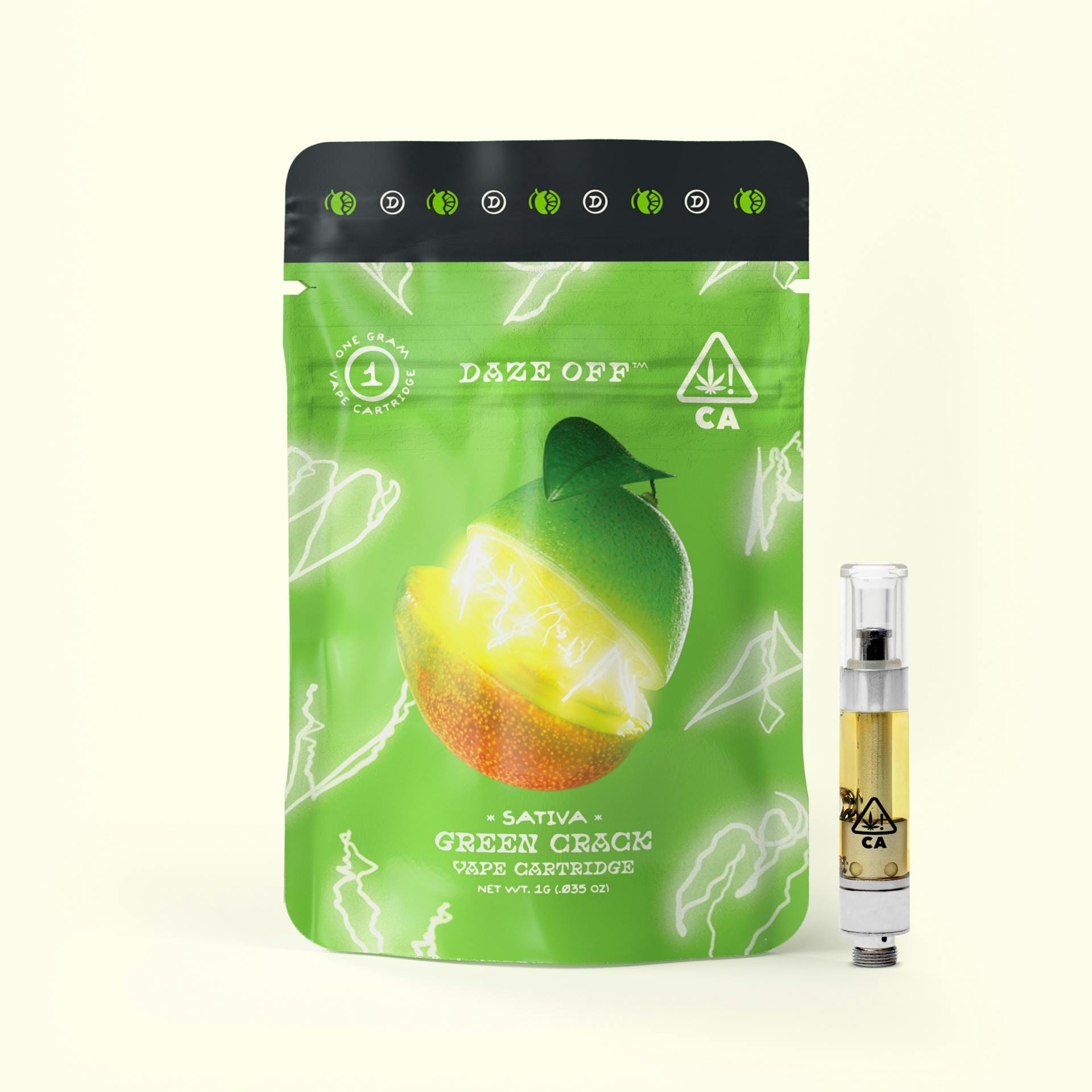 Green Crack | 1g Cartridge