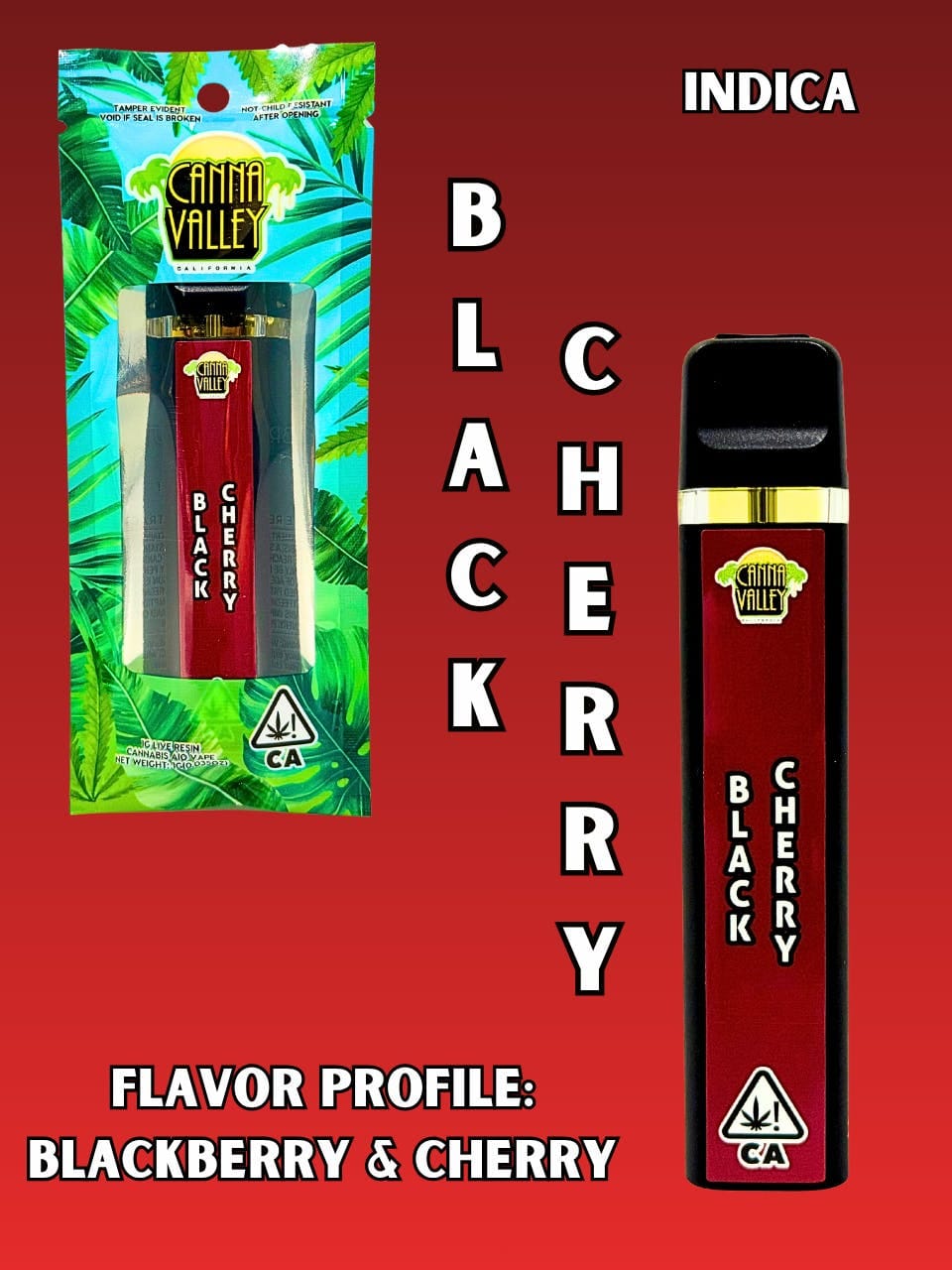 Black Cherry | 1g AIO Vape